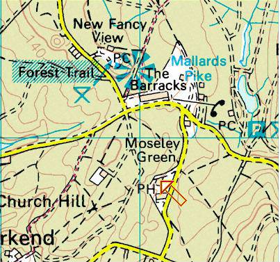 Parkend map